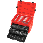 Juego de 268 piezas Craftsman 1-4 pulgadas, 3-8 pulgadas y 1-2 pulgadas - SIstema MM-SAE