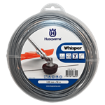 Rollo de Tanza Husqvarna Whisper 3,0mm-56m