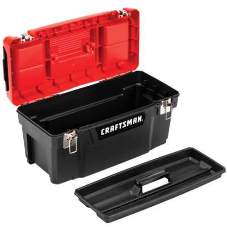 Caja Craftsman para herramientas con organizadores 20 pulgadas