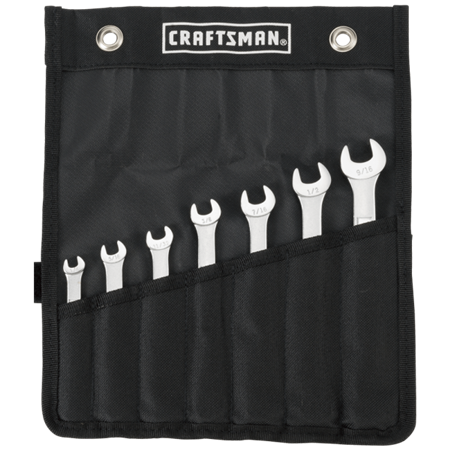 Juego de 7 llaves Craftsman combinadas - Sistema SAE