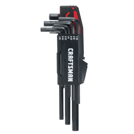 Juego de 10 llaves Craftsman allen tipo L - Sistema SAE