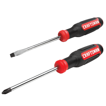 Juego de 2 destornilladores Craftsman combinados bi-material