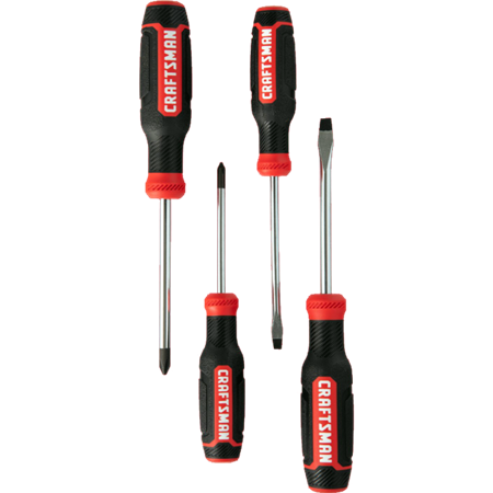 Juego de 4 destornilladores Craftsman combinados bi-material